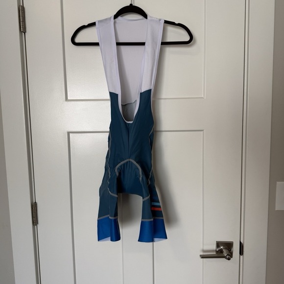 Primal Helix 2.0 Women's Bibs Blue Lagoon Size XS Cycling $170 BRAND NEW - Picture 1 of 3